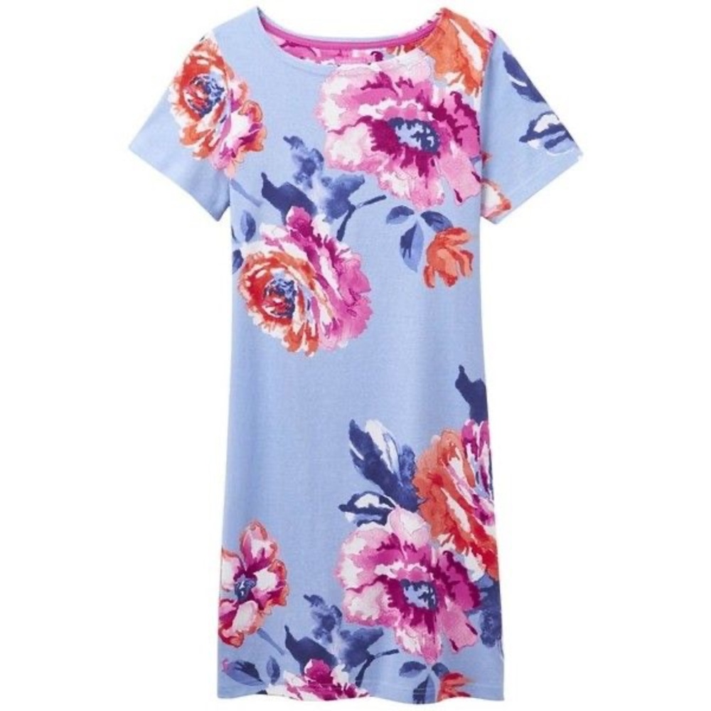 Joules | Riviera Floral T-Shirt Dress, Size 10